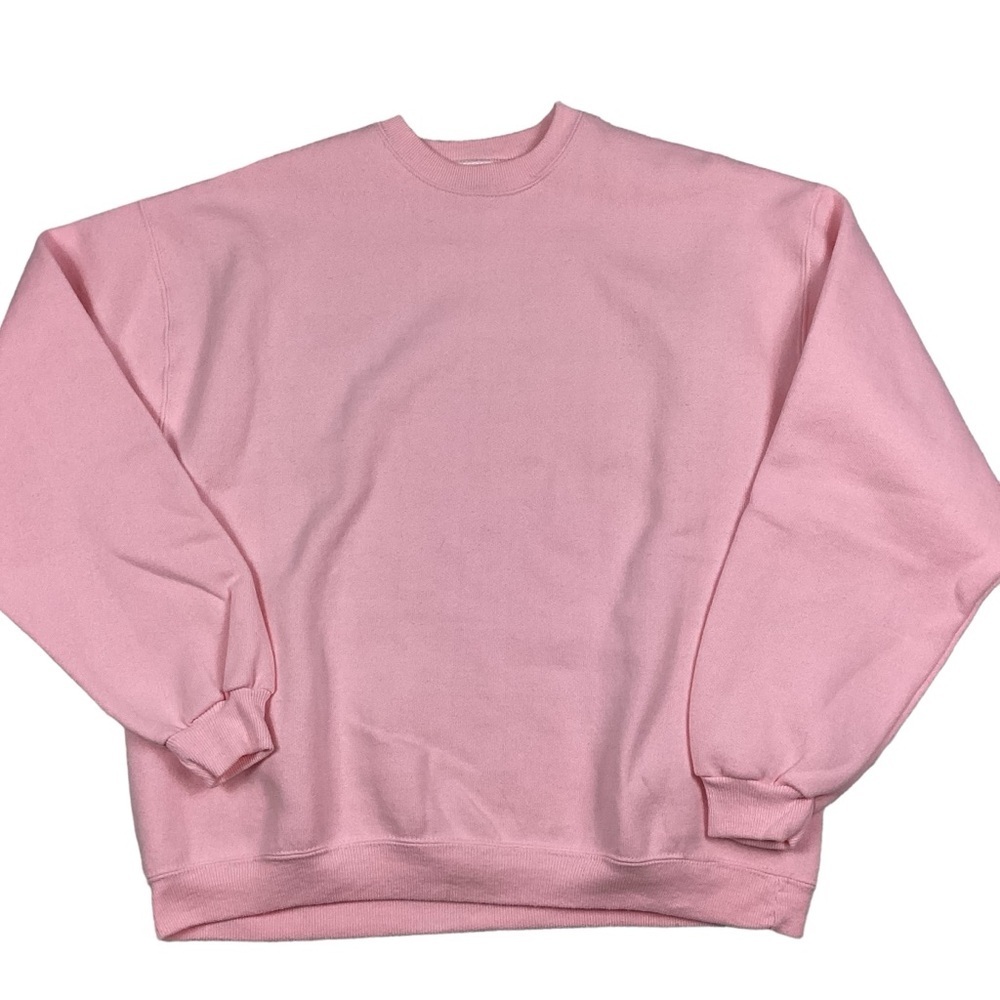 Vintage 90s pink cheetah crewneck